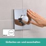 hansgrohe ShowerSelect Comfort E Thermostat UP für 2 Verbraucher mit integrierter Sicherungskombination