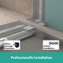 hansgrohe RainDrain Compact Komplettset Duschrinne 120 cm befliesbar für flache Installation