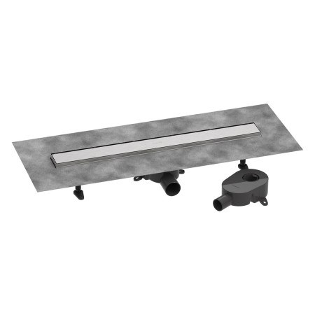 hansgrohe RainDrain Go Komplettset Duschrinne 700 rückseitig befliesbar für Standard-/flache Installation