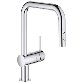 GROHE Minta Einhand-Spültischbatterie mit herausziehbarer Spülbrause