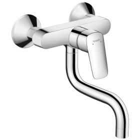 hansgrohe Logis M31 Einhebel-Küchenmischer, Wandmontage Lowspout, 1jet hansgrohe Logis M31 Einhebel-Küchenmischer, Wandmontage Lowspout, 1jet