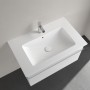 Villeroy & Boch Venticello Schrankwaschtisch 80 x 50,5 cm, mit 1 Hahnloch und Überlauf