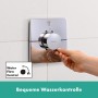 hansgrohe ShowerSelect Comfort Q Thermostat UP für 2 Verbraucher mit integrierter Sicherungskombination