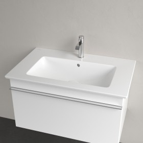 Villeroy & Boch Venticello Schrankwaschtisch 80 x 50,5 cm, mit 1 Hahnloch und Überlauf Villeroy & Boch Venticello Schrankwaschtisch 80 x 50,5 cm, mit 1 Hahnloch und Überlauf