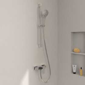 Villeroy & Boch Taro Duschgarnitur mit Brausestange, Handbrause und Aufputz-Duscharmatur Villeroy & Boch Taro Duschgarnitur mit Brausestange, Handbrause und Aufputz-Duscharmatur
