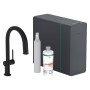 hansgrohe Aqittura M91 Filtersystem 210, Ausziehauslauf, 1jet, sBox, Starter Set, SodaSystem