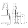 hansgrohe Aqittura M91 Filtersystem 210, Ausziehauslauf, 1jet, sBox, Starter Set, SodaSystem