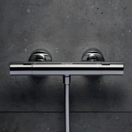 hansgrohe Ecostat Fine Duschthermostat Aufputz mit Temperaturbegrenzer