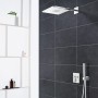 GROHE Grohtherm SmartControl Thermostat Fertigmontageset mit 3 Absperrventilen, eckige Ausführung