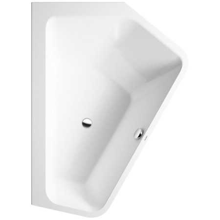 Duravit Paiova 5-Eck Badewanne rechts, Einbauversion 177 x 130 cm