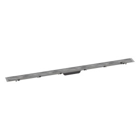 hansgrohe RainDrain Rock Fertigset Duschrinne 120 cm, kürzbar und befliesbar