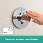 hansgrohe ShowerSelect Comfort S Thermostat UP für 2 Verbraucher mit integrierter Sicherungskombination