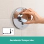 hansgrohe ShowerSelect Comfort S Thermostat UP für 2 Verbraucher mit integrierter Sicherungskombination
