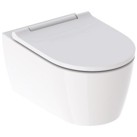 Geberit ONE Wand-Tiefspül-WC, mit TurboFlush und WC-Sitz Geberit ONE Wand-Tiefspül-WC, mit TurboFlush und WC-Sitz