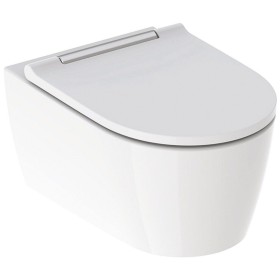 Geberit ONE Wand-Tiefspül-WC, mit TurboFlush und WC-Sitz Geberit ONE Wand-Tiefspül-WC, mit TurboFlush und WC-Sitz