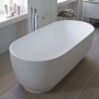 Duravit Luv Badewanne freistehend 160 x 75 cm, mit Überlauf