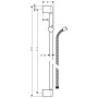 hansgrohe Unica Crometta Brausenstange 90 cm