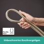 hansgrohe Unica S Puro Brausenstange 65 cm mit Easy Slide Duschkopfhalter und Duschschlauch 160 cm
