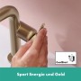 hansgrohe Tecturis S Einhebel-Waschtischarmatur 110 Fine CoolStart wassersparend+ mit Push-Open Ablaufgarnitur