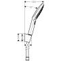 hansgrohe Raindance Select E 120 Porter Set 160 cm