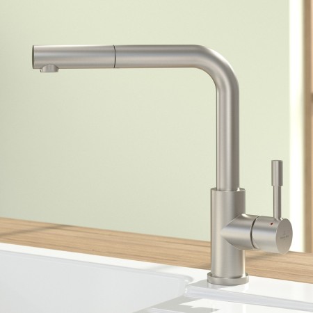 Villeroy & Boch Steel Shower Window Küchenarmatur, aus Edelstahl