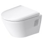 Duravit D-Neo Wand-WC-Set Rimless, Compact-Tiefspüler