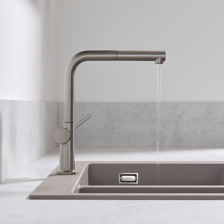hansgrohe Talis M54 Einhebel-Küchenarmatur 270, Niederdruck, Ausziehauslauf, 1jet