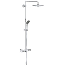 GROHE Vitalio Joy System 260 Duschsystem mit Thermostatbatterie für Wandmontage