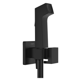 hansgrohe Bidette Handbrause 1jet E EcoSmart+ mit Brausehalter und Brauseschlauch 125 cm