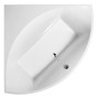 Villeroy & Boch Squaro Slim Line Eck-Bdewanne 144,5 x 144,5 cm