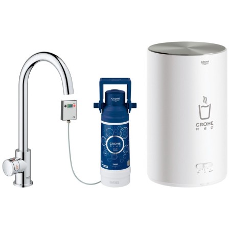 GROHE Red Mono Standventil und Boiler Größe M