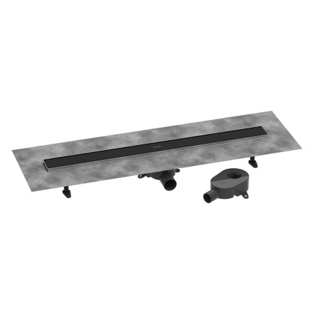 hansgrohe RainDrain Go Komplettset Duschrinne 900 rückseitig befliesbar für Standard-/flache Installation