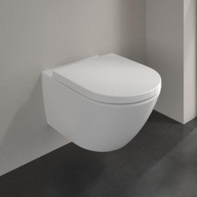 Villeroy & Boch Subway 3.0 Tiefspül-WC spülrandlos, wandhängend, mit TwistFlush