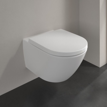 Villeroy & Boch Subway 3.0 Tiefspül-WC spülrandlos, wandhängend, mit TwistFlush