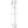 hansgrohe Reno Brausenstange 72 cm