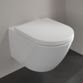 Villeroy & Boch Subway 3.0 Tiefspül-WC spülrandlos, wandhängend, mit TwistFlush