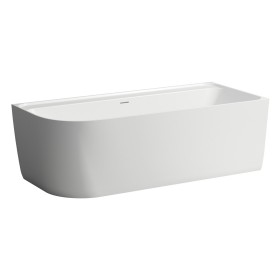 LAUFEN MEDA Eck-Badewanne 180 x 80 cm mit Schürze