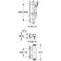 GROHE Grohtherm 2000 Thermostat-Brausebatterie