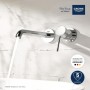 GROHE Essence Neu 2-Loch Waschtischbatterie mit langem Auslauf