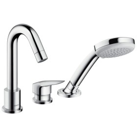 hansgrohe Logis 3-Loch Einhebel Wannenrandmischer
