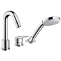 hansgrohe Logis 3-Loch Einhebel Wannenrandmischer
