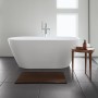 Duravit D-Neo Badewanne freistehend 160 x 75 cm, mit Überlauf