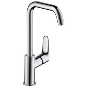 hansgrohe Focus Einhebel-Waschtischmischer 240 mit Zugstangen-Ablaufgarnitur