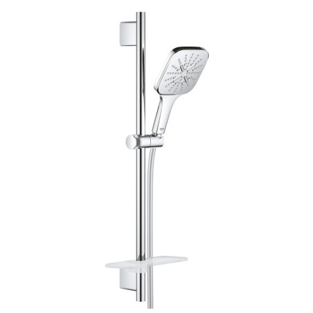 GROHE Rainshower SmartActive 130 Brausestangenset, 3 Strahlarten, Brausestange 60 cm