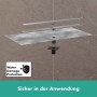 hansgrohe RainDrain Allround Komplettset Duschrinne 80 cm für Standard-/flache Installation