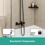 hansgrohe Vernis Blend Duschsystem 240 1 Strahlart mit Wannenthermostat