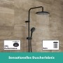 hansgrohe Vernis Blend Duschsystem 240 1 Strahlart mit Wannenthermostat
