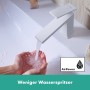 hansgrohe Tecturis E Einhebel-Waschtischarmatur 80 CoolStart wassersparend+ mit Zugstangen-Ablaufgarnitur