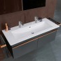 Villeroy & Boch Venticello Schrankwaschtisch 120 x 50 cm mit 2 Hahnlöchern