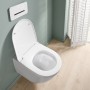 Villeroy & Boch Universo TwistFlush Combi-Pack, wandhängend, mit TwistFlush